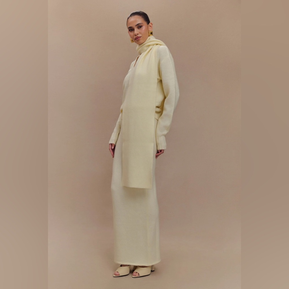 MESHKI Elise Knit Maxi Skirt - Picture 8 of 13